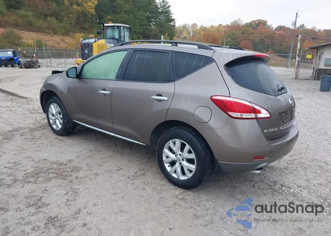 2013 Nissan Murano Sv из США, поврежденный, VIN JN8AZ1MUXDW207516